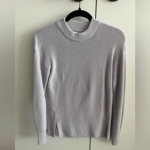 lululemon merino wool blend ribbed crewneck sweater